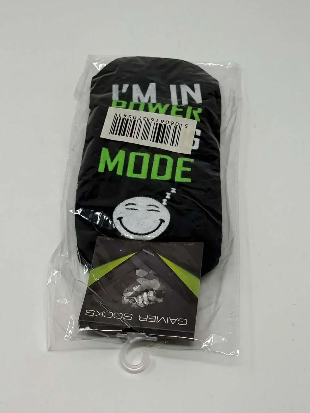 Gamer Socks Novelty Ankle Socks - I Am Not Being Lazy I'm In Power Mode